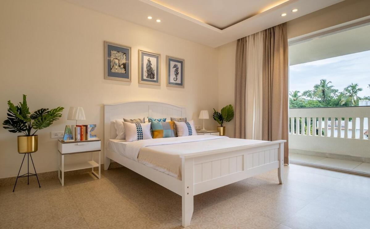 2 Bedrooms Designer Apartment Pool View S2 Siolim Exterior photo