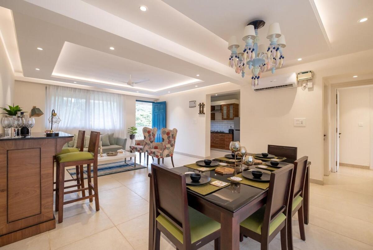 2 Bedrooms Designer Apartment Pool View S2 Siolim Exterior photo